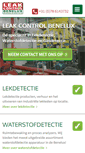 Mobile Screenshot of lekdetectie-apparatuur.nl